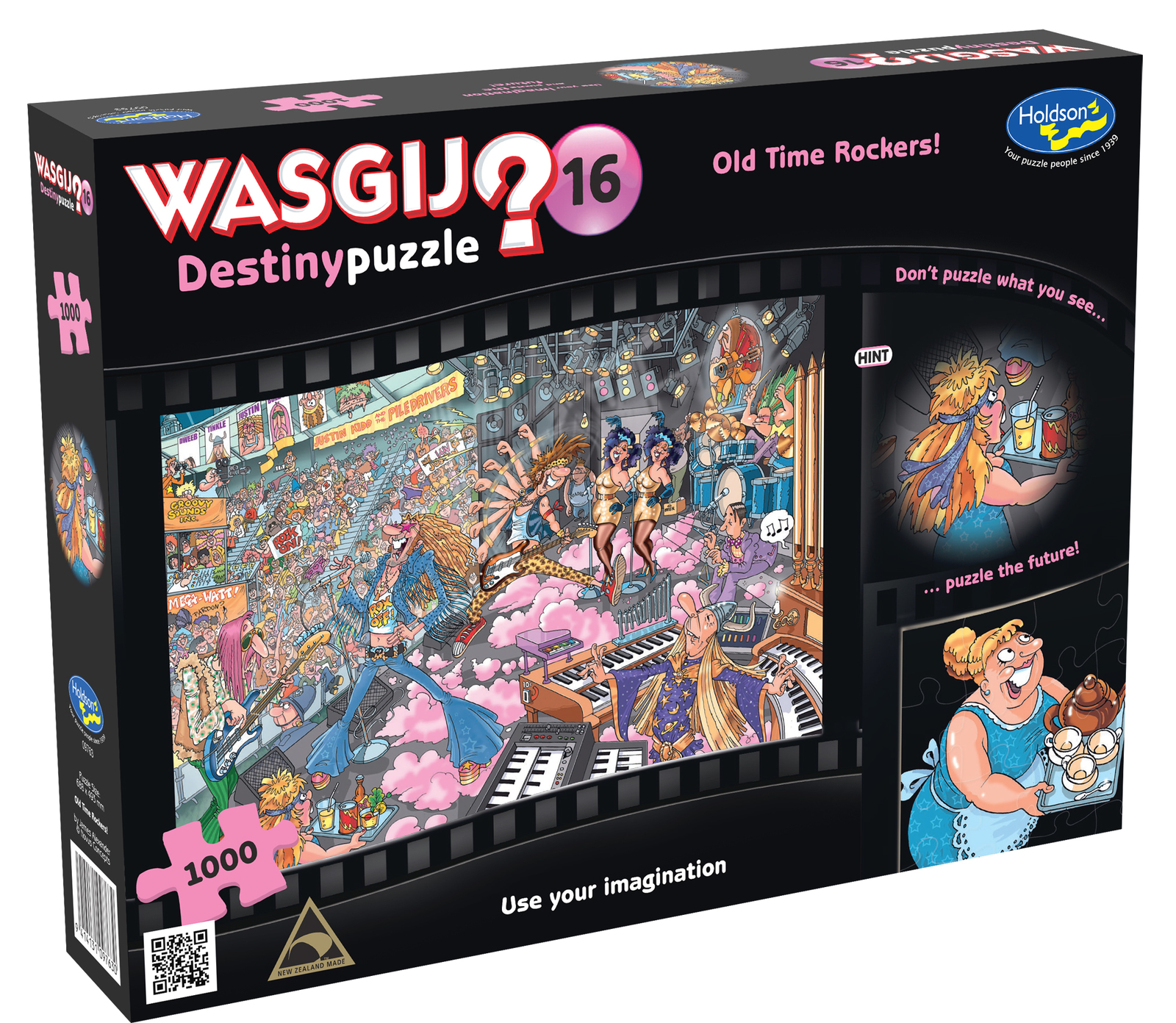 Wasgij : Destiny #16 - Old Time Rockers! 1000pc